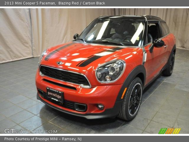 2013 Mini Cooper S Paceman in Blazing Red