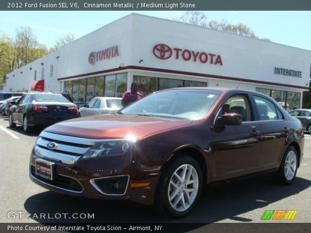 2012 Ford Fusion SEL V6 in Cinnamon Metallic
