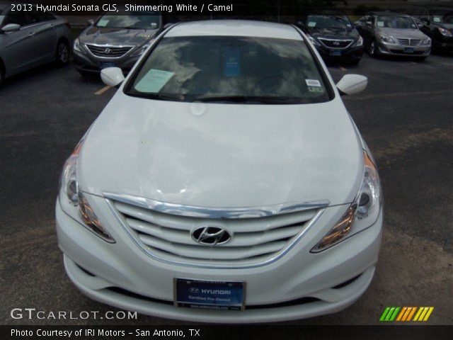2013 Hyundai Sonata GLS in Shimmering White