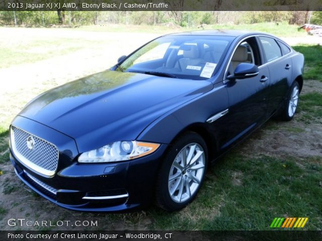 2013 Jaguar XJ XJ AWD in Ebony Black