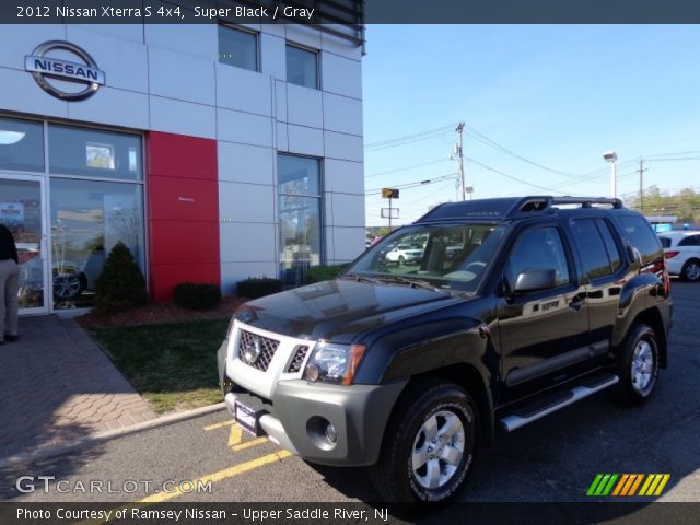 2012 Nissan Xterra S 4x4 in Super Black