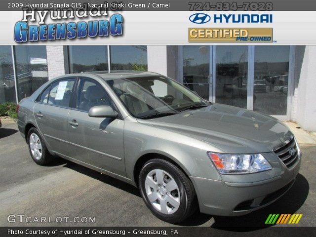 2009 Hyundai Sonata GLS in Natural Khaki Green