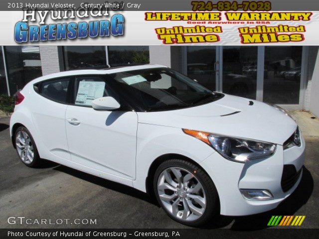 2013 Hyundai Veloster  in Century White