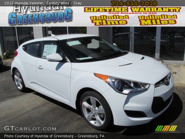 2013 Hyundai Veloster  in Century White