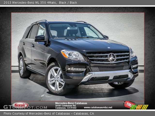 2013 Mercedes-Benz ML 350 4Matic in Black