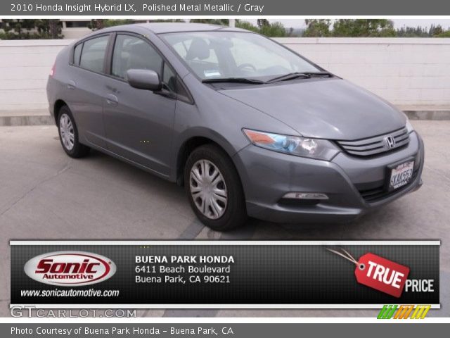 2010 Honda Insight Hybrid LX in Polished Metal Metallic