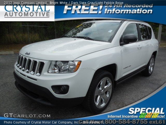 2012 Jeep Compass Limited in Bright White