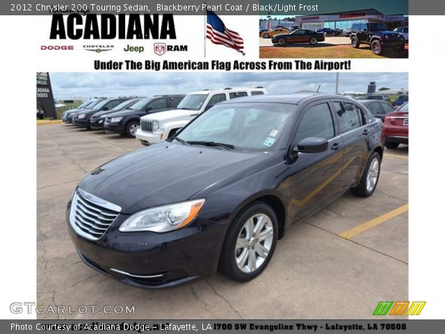 2012 Chrysler 200 Touring Sedan in Blackberry Pearl Coat