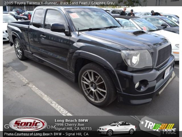 2005 Toyota Tacoma X-Runner in Black Sand Pearl