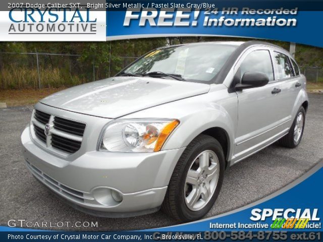 2007 Dodge Caliber SXT in Bright Silver Metallic