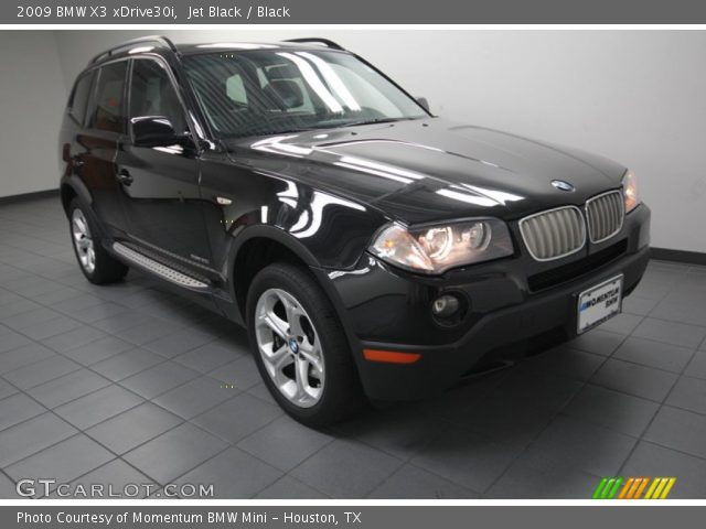 2009 BMW X3 xDrive30i in Jet Black