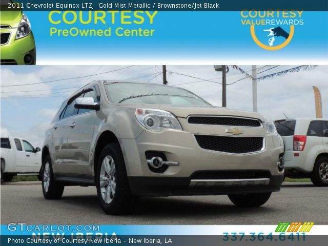 2011 Chevrolet Equinox LTZ in Gold Mist Metallic