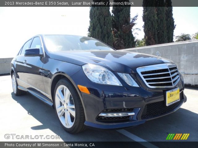 2013 Mercedes-Benz E 350 Sedan in Lunar Blue Metallic