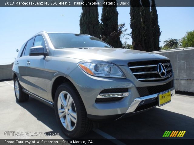 2013 Mercedes-Benz ML 350 4Matic in Palladium Silver Metallic