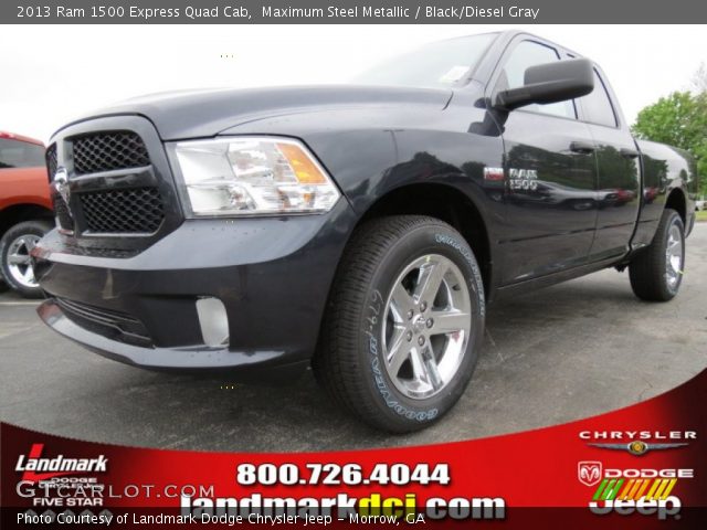 2013 Ram 1500 Express Quad Cab in Maximum Steel Metallic