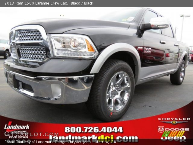 2013 Ram 1500 Laramie Crew Cab in Black