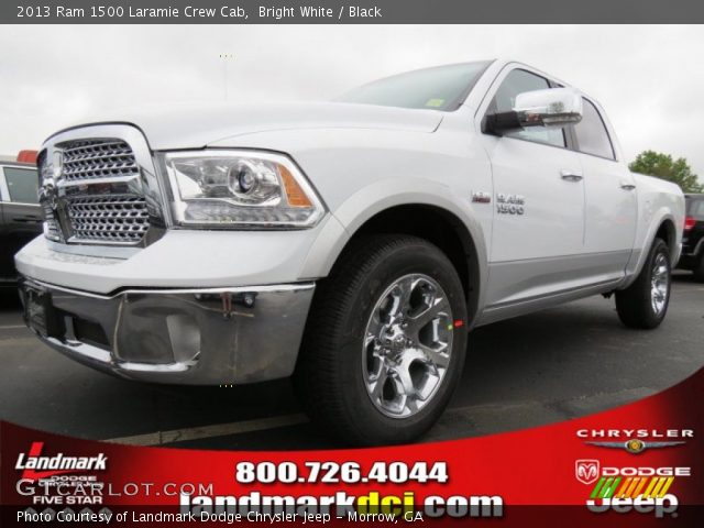 2013 Ram 1500 Laramie Crew Cab in Bright White