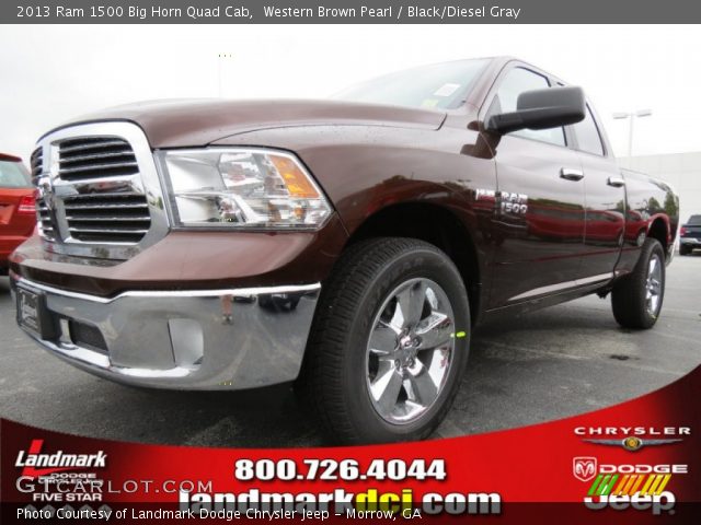 2013 Ram 1500 Big Horn Quad Cab in Western Brown Pearl