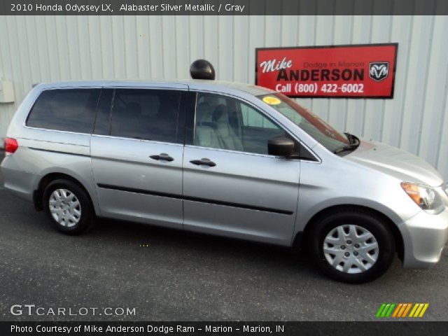 2010 Honda Odyssey LX in Alabaster Silver Metallic