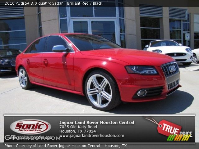 2010 Audi S4 3.0 quattro Sedan in Brilliant Red