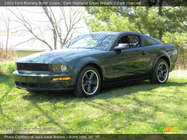 2009 Ford Mustang Bullitt Coupe in Dark Highland Green Metallic