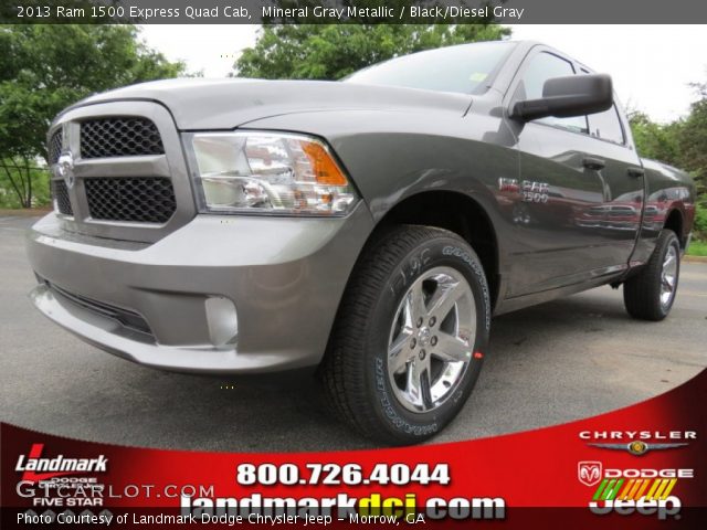 2013 Ram 1500 Express Quad Cab in Mineral Gray Metallic