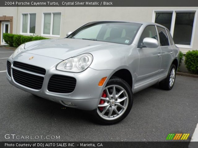 2004 Porsche Cayenne Turbo in Crystal Silver Metallic