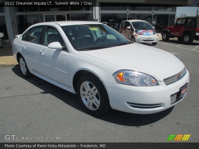 2012 Chevrolet Impala LT in Summit White