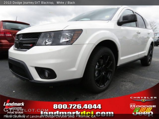 2013 Dodge Journey SXT Blacktop in White