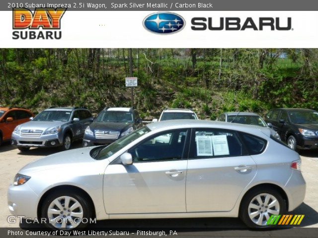 2010 Subaru Impreza 2.5i Wagon in Spark Silver Metallic