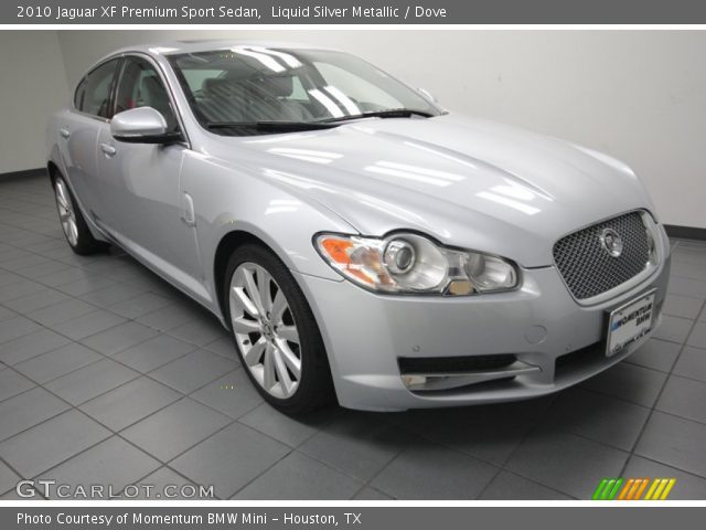 2010 Jaguar XF Premium Sport Sedan in Liquid Silver Metallic