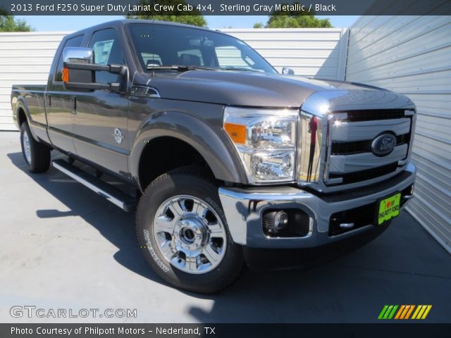 2013 Ford F250 Super Duty Lariat Crew Cab 4x4 in Sterling Gray Metallic