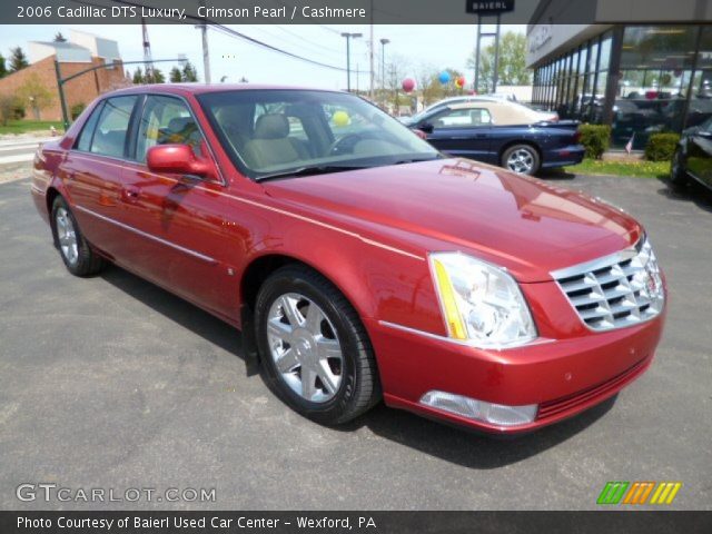 2006 Cadillac DTS Luxury in Crimson Pearl