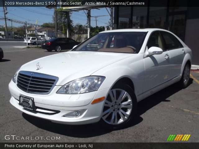 2009 Mercedes-Benz S 550 4Matic Sedan in Arctic White