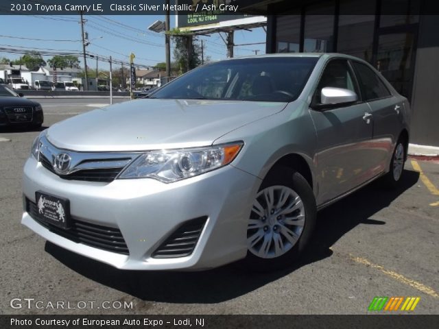 2010 Toyota Camry LE in Classic Silver Metallic