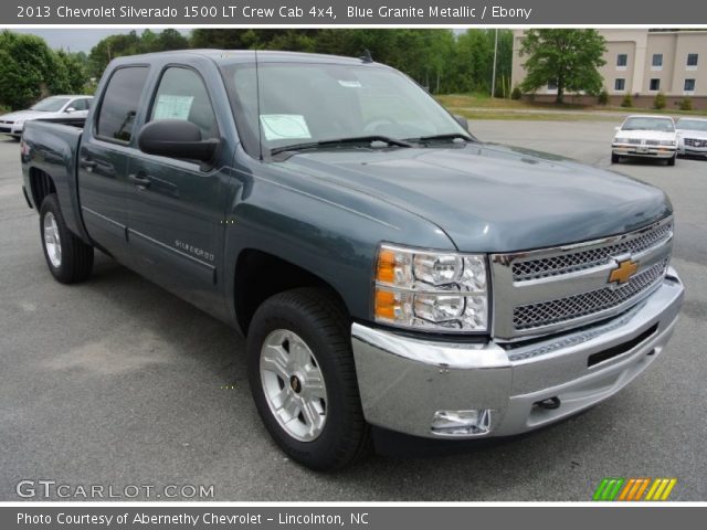 2013 Chevrolet Silverado 1500 LT Crew Cab 4x4 in Blue Granite Metallic