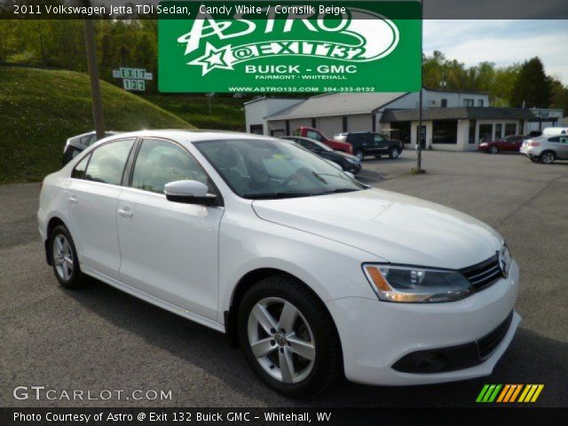 2011 Volkswagen Jetta TDI Sedan in Candy White