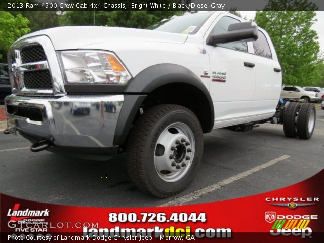 2013 Ram 4500 Crew Cab 4x4 Chassis in Bright White