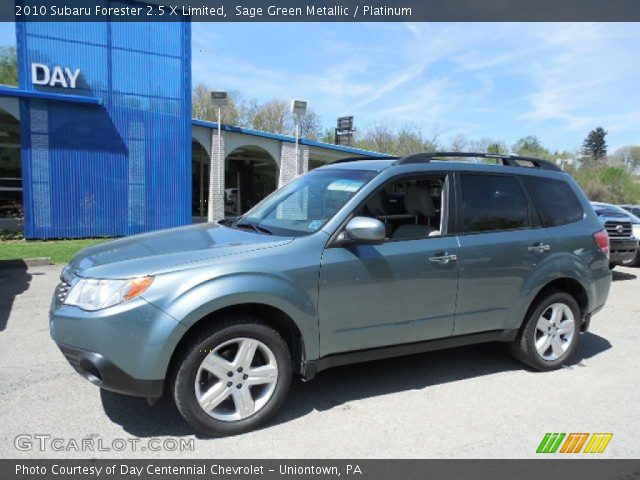 2010 Subaru Forester 2.5 X Limited in Sage Green Metallic