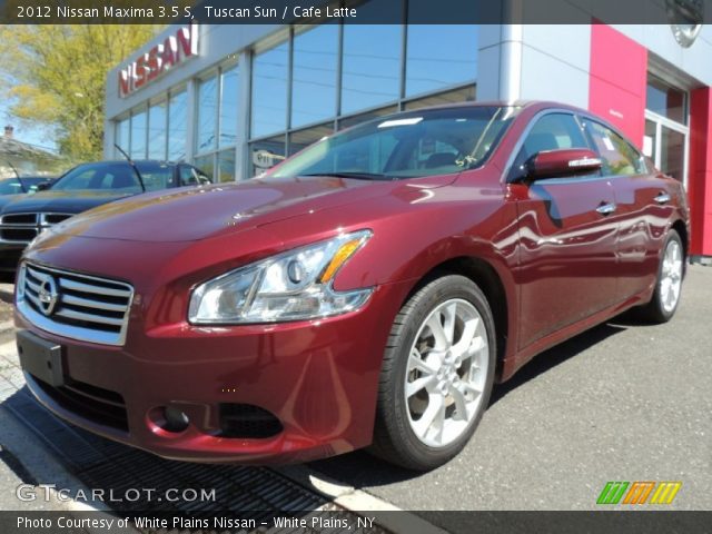 2012 Nissan Maxima 3.5 S in Tuscan Sun