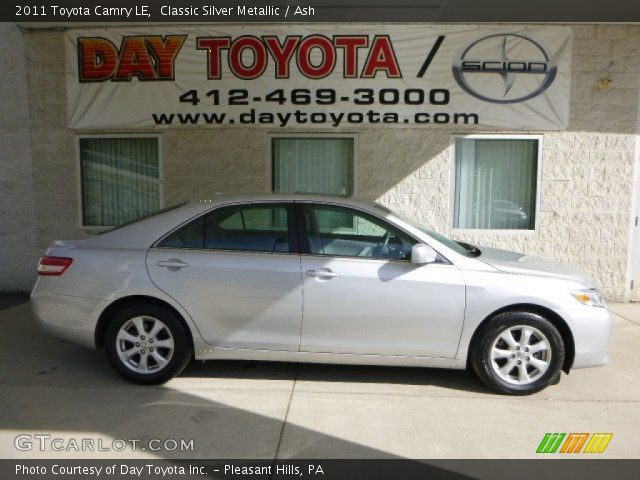 2011 Toyota Camry LE in Classic Silver Metallic