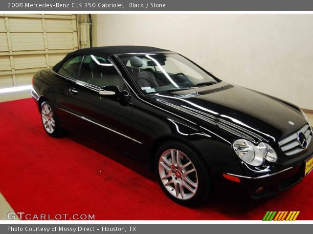 2008 Mercedes-Benz CLK 350 Cabriolet in Black