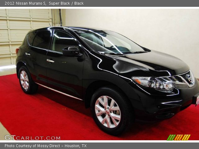 2012 Nissan Murano S in Super Black