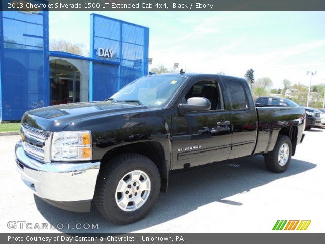 2013 Chevrolet Silverado 1500 LT Extended Cab 4x4 in Black