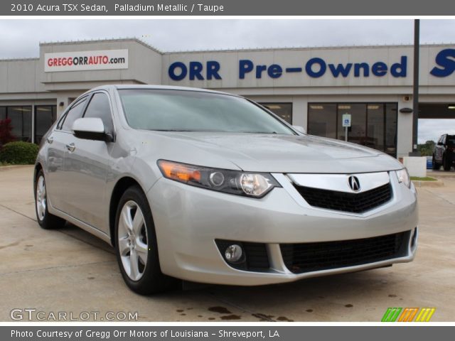 2010 Acura TSX Sedan in Palladium Metallic
