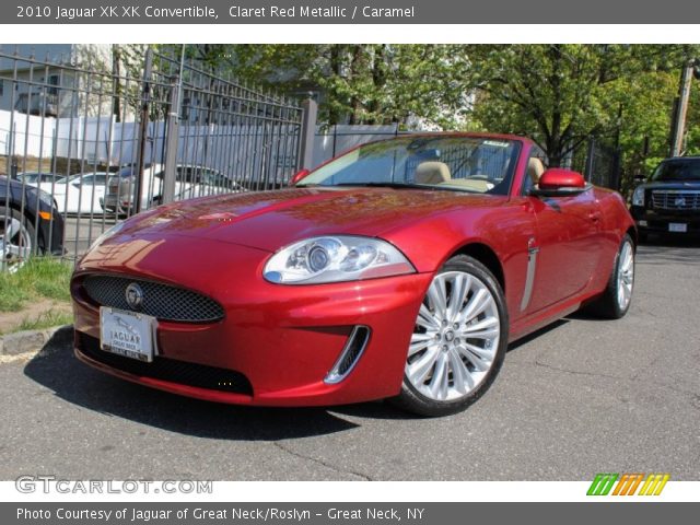 2010 Jaguar XK XK Convertible in Claret Red Metallic