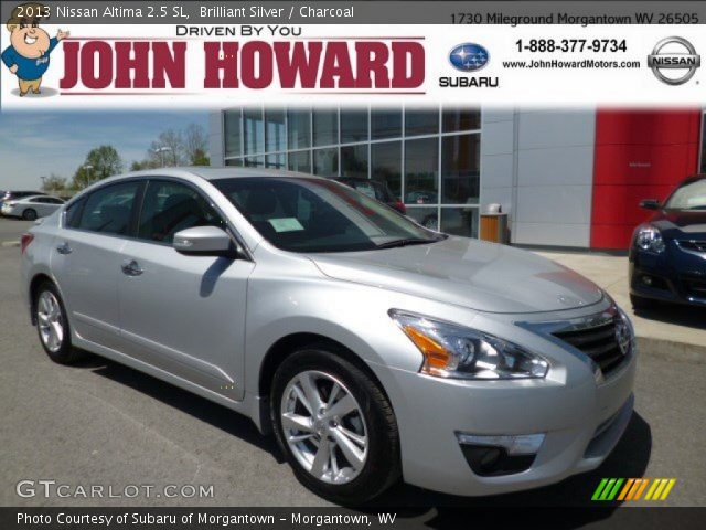 2013 Nissan Altima 2.5 SL in Brilliant Silver