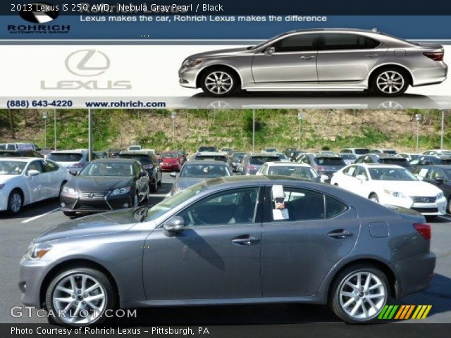 2013 Lexus IS 250 AWD in Nebula Gray Pearl