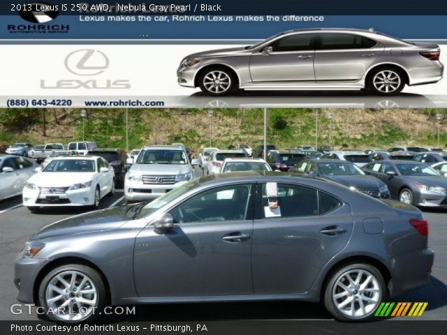 2013 Lexus IS 250 AWD in Nebula Gray Pearl