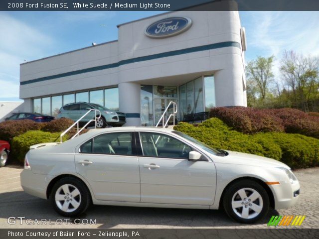 2008 Ford Fusion SE in White Suede